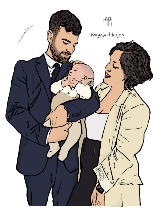 Dibujo-bautizo