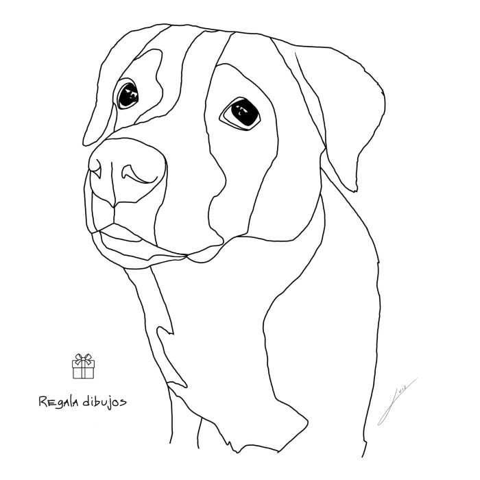 Dibujo-mascota-lineal