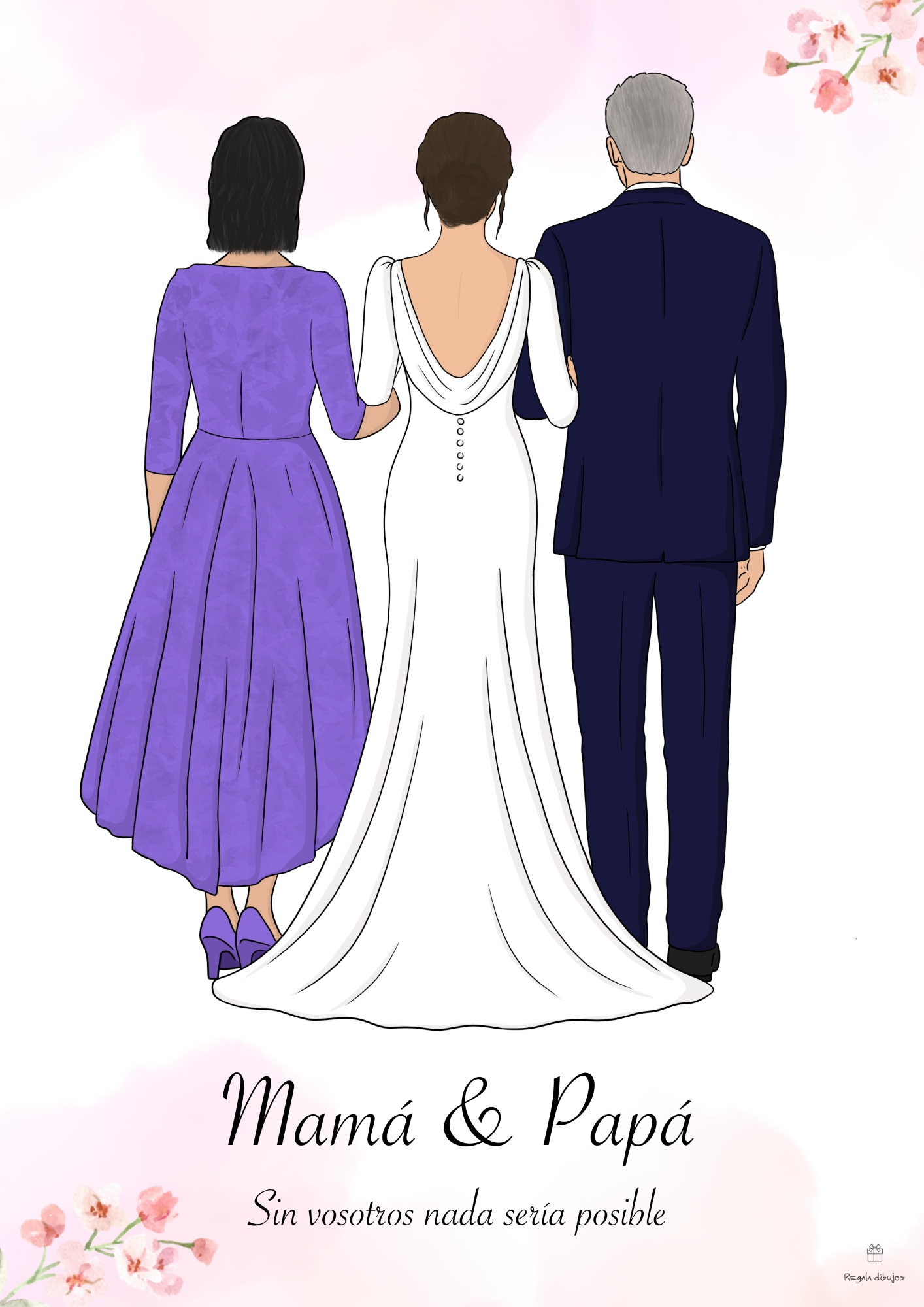 Dibujo-regalo-boda-novia